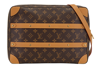 Soft Trunk MM, &pound;1,300, Handbags, Brown, Canvas, Front view